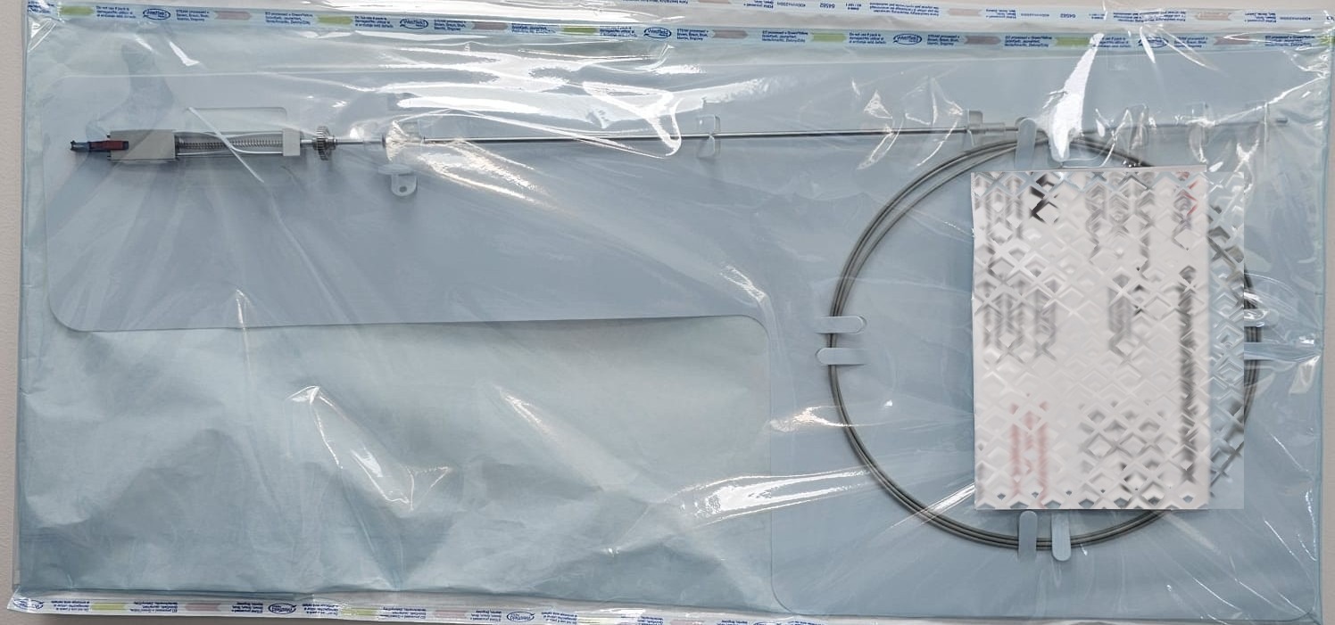 EGAD single-use catheter in sterile packaging